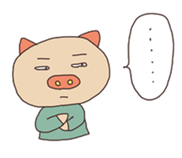 Pig`s life sticker #5782758