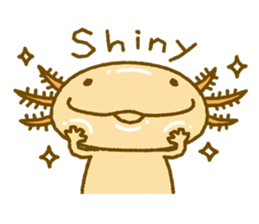 Kakuho Fujii's Funny Axolotl (Eng) sticker #5783654