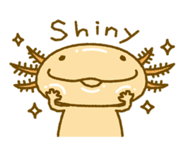 Kakuho Fujii's Funny Axolotl (Eng) sticker #5783654