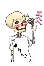 Skeleton sticker sticker #5783757