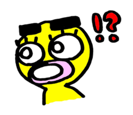 yellow everydey3 sticker #5784447