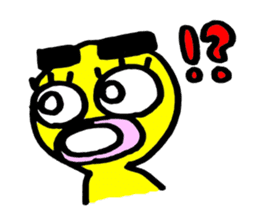 yellow everydey3 sticker #5784447