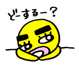 yellow everydey3 sticker #5784457