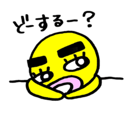 yellow everydey3 sticker #5784457