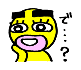 yellow everydey3 sticker #5784473