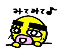 yellow everydey3 sticker #5784481