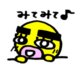 yellow everydey3 sticker #5784481