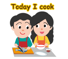 Old couple (English) sticker #5784850