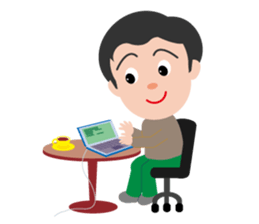 Old couple (English) sticker #5784851