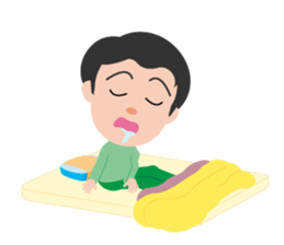 Old couple (English) sticker #5784854