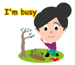 Old couple (English) sticker #5784871