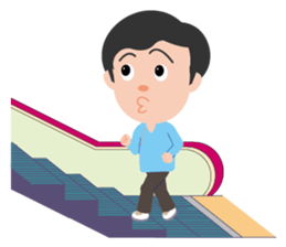 Old couple (English) sticker #5784879