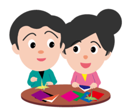 Old couple (English) sticker #5784880