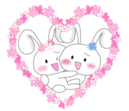 Usapippi and HepBunny sticker #5784909