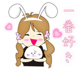 Usapippi and HepBunny sticker #5784911