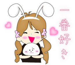 Usapippi and HepBunny sticker #5784911