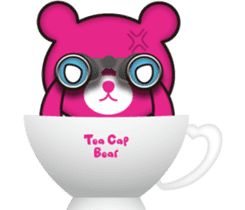 Tea Cap Bear sticker #5784926