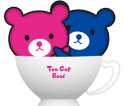 Tea Cap Bear sticker #5784946