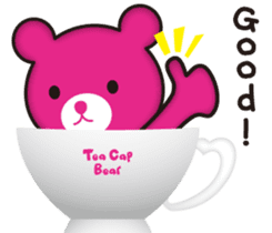 Tea Cap Bear sticker #5784948