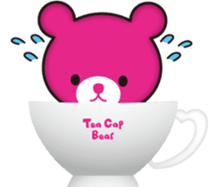 Tea Cap Bear sticker #5784955