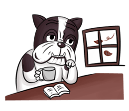 Pitbull &jungrai teddy sticker #5785055