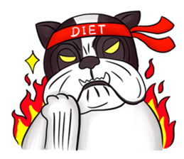 Pitbull &jungrai teddy sticker #5785067