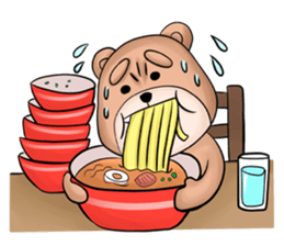 Pitbull &jungrai teddy sticker #5785070