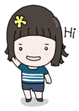 Jia Jia The Naughty Girl sticker #5785525