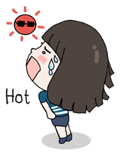 Jia Jia The Naughty Girl sticker #5785527