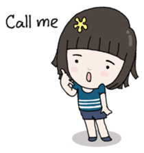 Jia Jia The Naughty Girl sticker #5785531