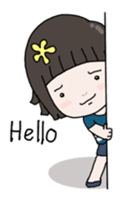 Jia Jia The Naughty Girl sticker #5785532