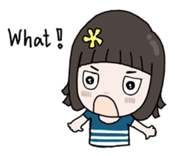 Jia Jia The Naughty Girl sticker #5785539