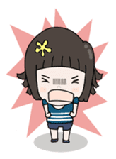 Jia Jia The Naughty Girl sticker #5785541