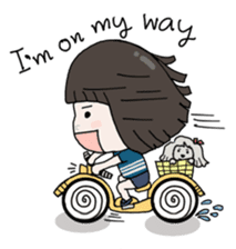 Jia Jia The Naughty Girl sticker #5785542