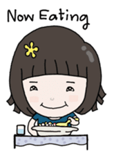 Jia Jia The Naughty Girl sticker #5785543