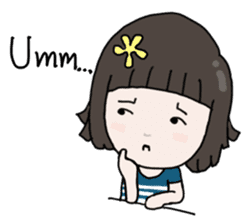 Jia Jia The Naughty Girl sticker #5785547