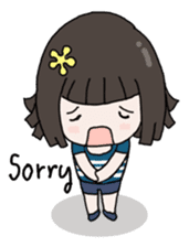 Jia Jia The Naughty Girl sticker #5785548