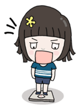 Jia Jia The Naughty Girl sticker #5785559