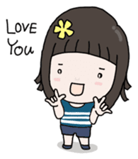 Jia Jia The Naughty Girl sticker #5785561