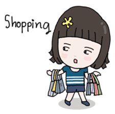 Jia Jia The Naughty Girl sticker #5785562