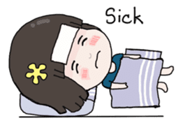 Jia Jia The Naughty Girl sticker #5785563