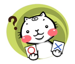 Funny cat UZUMAKI. Everyday ver. sticker #5785934