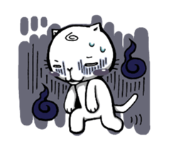Funny cat UZUMAKI. Everyday ver. sticker #5785938