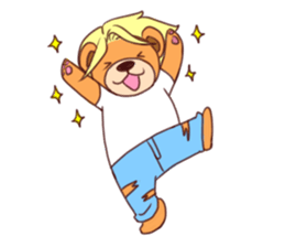 J Bear & F Cat sticker #5786364