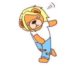 J Bear & F Cat sticker #5786377