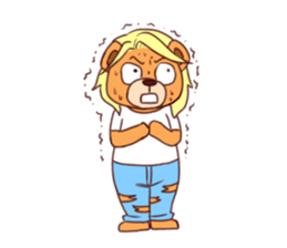 J Bear & F Cat sticker #5786378