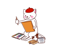 J Bear & F Cat sticker #5786391