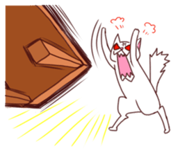 J Bear & F Cat sticker #5786393