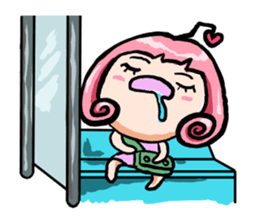 Silly girl-love sticker #5786406