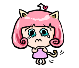 Silly girl-love sticker #5786411